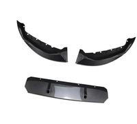 Szwaldaper For, Serie 5 G30 LCI 540i 525i 530i 2021-2023 Parachoques Delantero del Coche Spoiler Divisor Difusor Accesorios Labio del alerón del parachoques delantero(BLACK Carbon Black)