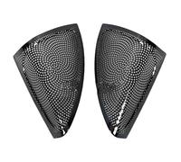 Szwaldaper For, Serie 6 GT 2018-2023, estilo de coche, Tweeter de pilar A, altavoz de Audio, decoración de red, cubierta de altavoz de puerta Cubierta embellecedora para altavoz de coche(Schwarz)
