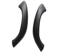 Szwaldaper for, X1 F48 F49 2016-2019 X2 F39 2017-2020 51417417513 Manija Interior del Coche Panel reposabrazos de la Puerta Tirador Manija del pestillo de la puerta interior del auto(BLACK 2pcs)