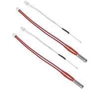 Szwaldaper Juego de 4 Kit termistor varilla calefactora para impresora 3D, sensor temperatura 12V 40W, para Anycubic Mega I3 Sensor de temperatura del termistor de la impresora 3D