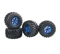 Szwaldaper Juego de 4 Ruedas de Goma for Monster, Bigfoot Truck, HSP, HPI, 1:10RC 0603-3003 (0603-3003)