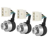 Szwaldaper Juego de llaves encendido 6 cables for generador motor gasolina 188F GX390 190F GX420, fácil instalación, agricultura, cría, construcción y jardinería Bloqueo del interruptor de encendido