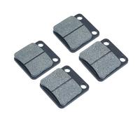 Szwaldaper Juego de pastillas freno delanteras y traseras for LTF LTA 400 Eiger 2002-2007 400F 4WD 2002-2005 ATV LTF400 LTA400 LTF400F Juego de pastillas de freno para motocicleta(2x Front Brake Pads)