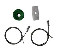Szwaldaper Juego de reparación de elevalunas Trasero 8G0839729A, 8G0839730A, for, 80 B4 CC de 3 Puertas Motor del elevalunas eléctrico