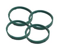 Szwaldaper Junta de colector admisión motor 4 piezas, for VW, for Golf, 5 6 MK6, for Passat, B6 B8, for Jetta, for Bora, for, A3, for Skoda, for Octavia, 06A133398 06A133227D Szwaldaper(Lower-4PCS)