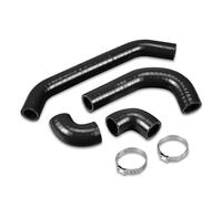 Szwaldaper Kit de abrazaderas manguera refrigerante radiador silicona 2024, for KTM, EXC 300 250 XCW XC SX 2023-2024 Szwaldaper(Schwarz)