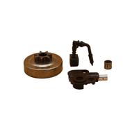 Szwaldaper Kit de bomba aceite piñón tambor embrague 3/8", for Partner, 350 351 352 370 371 390 420 Piezas repuesto for motosierra 530047061 530071259 Szwaldaper