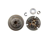 Szwaldaper Kit de cojinete jaula borde piñón cadena tambor embrague 7 dientes 0,325", for STIHL, MS250 MS230 MS210 MS 025 023 021 Piezas motosierra a gasolina Szwaldaper