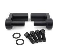 Szwaldaper Kit de elevador manillar motocicleta, adaptadores extensión montaje ajustable 1,625 pulgadas, for, R1200RT R1200 RT R1250RT 2014-2020 Abrazadera de manillar de motocicleta(Schwarz)