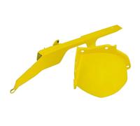 Szwaldaper Kit de protector cadena y guardabarros for neumático trasero, for, for, YZFR1, YZF R1, RN22, 2009, 2010, 2011, 2012, 2013, 2014 Guardabarros de motocicleta(Yellow)