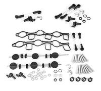 Szwaldaper Kit de reparación de Aletas de colector de admisión ABS, for, for Touareg, Kit de Juntas de colector de admisión 059198212 Junta del colector de admisión(40pcs)