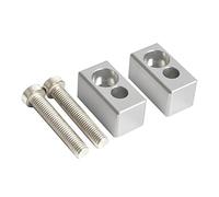 Szwaldaper Kit extensor de altura manillar elevador CNC 22 mm for 450 EXC EXC-F XC-W SIX Days EXCR SX-F XC XC-F EXC-G XC-G Racing XCR-W Abrazadera de manillar de motocicleta(Silver)