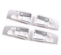 Szwaldaper Manija de Puerta Interior Coche, decoración Cuenco, Pegatinas Cubierta, Estilo, for, for, Clase G W463 2007 2008 2009 2010-2018 Manija del pestillo de la puerta interior del auto(Silver)