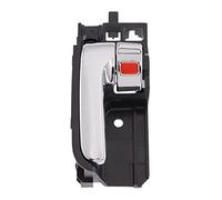 Szwaldaper Manija de puerta interior de automóvil, lado izquierdo y derecho, for Toyota, Corolla, Matrix, Scion, TC, cromo negro 6920602090 6920502090 (Left 1pcs)