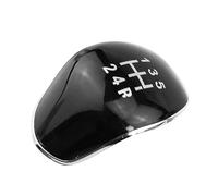 Szwaldaper MT Car Gear Knob Cap Cover Reemplazo de inserción de 5/6 velocidades, for Ford, for Focus 2 3 MK2 MK3 2009-2018, for Piezas Fiesta 2009-2018 Pomo de palanca de cambios(5 Speed Black)