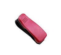 Szwaldaper Organizador de Coche, Soporte for Gafas, Tarjetero, for Tesla, Modelo 3, 2017-2022, Accesorios Soporte para Gafas de Sol para Coche(Rot)