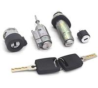 Szwaldaper Pestillo de cerradura de puerta automát Juego completo de cerradura, interruptor encendido, cilindro barril puerta izquierda, para, para A6 C5 4B 4D0905855G 4B0905851B