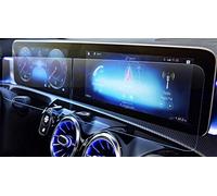 Szwaldaper Protector de pantalla de vidrio templado for pantalla de navegación de coche, for Clase A W177 V177/CLASE B W247 2019 2020, pegatina Interior de coche Protector de pantalla de navegación