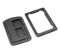 Szwaldaper Reamocea 1 pieza trasero Trunk Liner Cargo fuelle Carpet empuñadura cubierta, para A3 S3 A4 B6 B7 B8 S4 A5 S5 A6 C6 C7 A8, para Vw para Phaeton, para Seat, coche Mat (Liner Set)