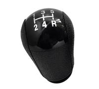 Szwaldaper Reemplazo de perilla de cambio Manual de palanca de cambios de coche de 5 velocidades, for Ford, Focus, Mondeo, accesorios de suministros de coche Pomo de palanca de cambios(Schwarz)