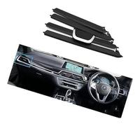 Szwaldaper Rejilla de salida ventilación CA for salpicadero coche LHD RHD, for, serie 5 G30 G31 6S GT G32 520d 525i 530i 540i Ventilación de aire acondicionado para automóvil(BLACK RHD Right)