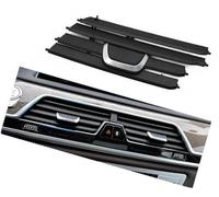 Szwaldaper Rejilla de salida ventilación CA for salpicadero coche LHD RHD, for, serie 5 G30 G31 6S GT G32 520d 525i 530i 540i Ventilación de aire acondicionado para automóvil(BLACK Middle Left)