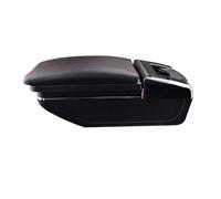 Szwaldaper Reposabrazos for coche, consola central, caja de almacenamiento, portavasos giratorio, for Mazda, CX-3 2015-20182016 2017 Caja del apoyabrazos central del coche(Red Thread)