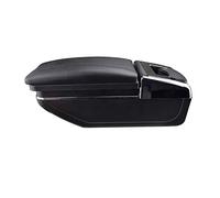 Szwaldaper Reposabrazos for coche, consola central, caja de almacenamiento, portavasos giratorio, for Mazda, CX-3 2015-20182016 2017 Caja del apoyabrazos central del coche(Black Thread)