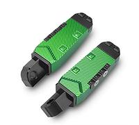 Szwaldaper Reposapiés for Motocicleta CNC, Pedales y estriberas for, YZF R3 R25 R15 MT03 MT25 MT07 MT09 XSR700 XSR900 Szwaldaper(Green)