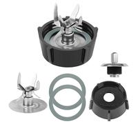 Szwaldaper Repuestos de Fondo de Jarra de licuadora compatibles con Cuchillas Fusion de 6 Puntos 4980 y 4902, for Cuchillas de licuadora Oster, Osterizer Reemplazo de Cuchillas para licuadora