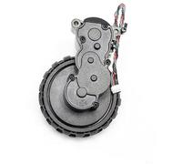 Szwaldaper Rueda de Repuesto for Robot Aspirador iHome S1, Pro y V9, con Vaciado automático, Compatible Suelos Madera (Izquierda Derecha) Ruedas de Repuesto para aspiradora(Black Left)
