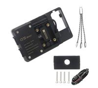 Szwaldaper Soporte de carga inalámbrico for teléfono móvil de motocicleta, placa de soporte de navegación, for FORZA750, FORZA 750 2021, 12mm / 22mm Soporte para teléfono de motocicleta(USB 12mm Clip)