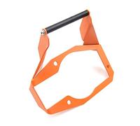 Szwaldaper Soporte de navegación for Instrumento de Motocicleta, Adaptador de Montaje for Montaje GPS, for 1050 1090 1190 Adventure ADV Soporte para teléfono de Motocicleta(Orange-12mm)
