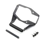 Szwaldaper Soporte de navegación for Instrumento de Motocicleta, Adaptador de Montaje for Montaje GPS, for 1050 1090 1190 Adventure ADV Soporte para teléfono de Motocicleta(Black-22mm 12mm)
