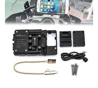 Szwaldaper Soporte de navegación for teléfono móvil de 12MM, for, R 1200 GS LC ADV R1250 GS Adventure 2020 Motocicleta R1200GS R1250GS Soporte para teléfono de Motocicleta(Mobile Phone Holder)