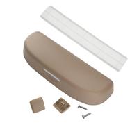 Szwaldaper Soporte for Gafas de Sol for Coche, Estuche for, Accesorios for, for Mitsubishi, Renault, Opel, SAAB, Lada, Alfa Romeo, Kia, SsangYong, Daewoo Soporte para Gafas de Sol para Coche(Beige)