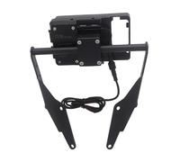 Szwaldaper Soporte for teléfono de navegación, Parabrisas, USB y Carga inalámbrica, for, G310GS G310R G310 GS R 2017 2018 2019 Soporte para teléfono de Motocicleta(USB Charging Only)