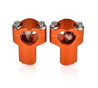 Szwaldaper Soportes de soporte for elevadores manillar con abrazadera 1-1/8 in for 500 EXC-F SIX DAYS 525 EXC-G Racing XCG 530 EXC EXC-R XCW XCRW Abrazadera de manillar de motocicleta(OR)