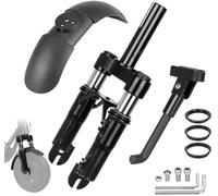 Szwaldaper Suspensión Delantera con Amortiguador y Soporte Ajustable, Guardabarros y Accesorios for Segway, Ninebot, Scooters eléctricos F20, F25, F30 Suspensión Trasera para Patinete eléctrico.