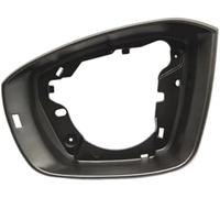 Szwaldaper Tapa de espejo retrovisor lateral for Skoda, Octavia, VW, T-ROC (2014-2021) 5E0857531, marco la carcasa del, soporte for (negro derecho) Marco del espejo retrovisor(Black-Left)