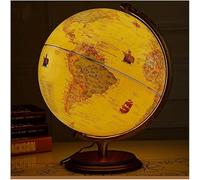 SZWH La última versión del Globo terráqueo Retro Iluminación de Escritorio Globo terráqueo Rotación Globo geográfico