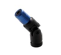 SZYDD 1 unidad cuadrada de 1/2 pulgadas a 1/4 pulgadas hexagonal hembra adaptador de enchufe adaptador de portabrocas para llave eléctrica neumática