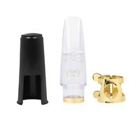 SZYDD - Boquilla portátil para saxofón alto profesional, ligera, con hebilla de cubierta, accesorios para instrumentos musicales