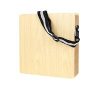 SZYDD Cajón portátil de viaje, caja de cajón, tambor plano de madera, tambor de instrumentos de percusión de madera con cuerda ajustada