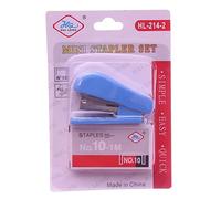 SZYDD Juego de grapadoras de papel para papelería, herramientas de encuadernación de oficina, suministros de oficina escolar para estudiantes, 5 x 3,5 x 2,2 cm