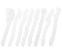 SZYDD Moldes de silicona transparentes para joyería de resina, hechos a mano, para hacer horquillas para el pelo, manualidades