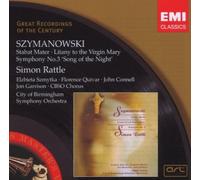 SZYMANOWSKI: Stabat Mater, Litany, Symphony No 3 / City of Birmingham Symphony Orchestra & Chorus, Rattle, Et Al