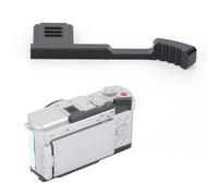 SZZCNOX Agarre de metal para pulgar hacia arriba para cámara Panasonic LUMIX S9, agarre antideslizante para dedos de mano LUMIX S9, soporte de pulgar para fotografía con una sola mano (negro)