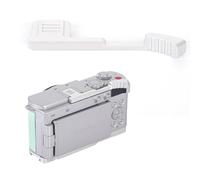 SZZCNOX Agarre de metal para pulgar hacia arriba para cámara Panasonic LUMIX S9, agarre antideslizante para dedos de mano LUMIX S9, soporte de pulgar para fotografía con una sola mano (plateado)