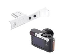 SZZCNOX Agarre de metal para pulgar hacia arriba para LEICA Q3 Q2, agarre de mano con protector de tapa de zapata caliente para accesorios de cámara Leica Q3/Q2, mejor equilibrio y agarre seguro